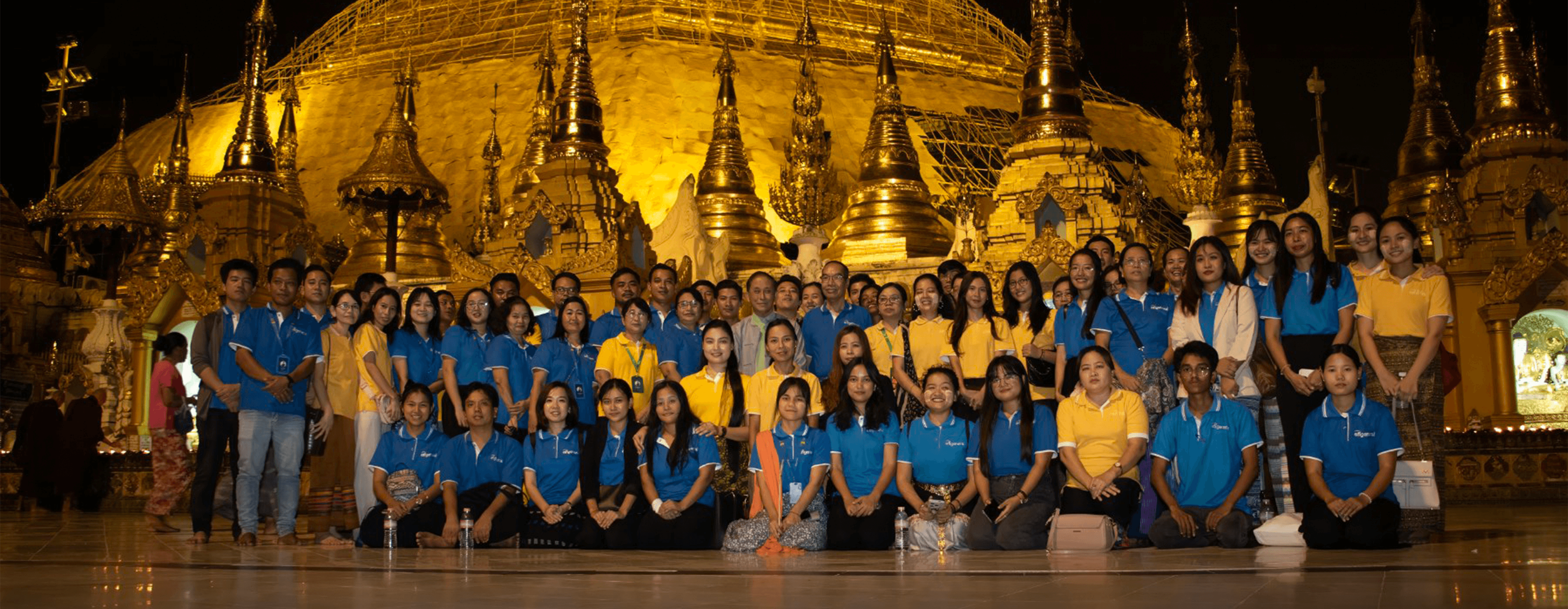 Commemorative Photos of the 11,000 Oil Lamps Offered at Shwedagon Pagoda in Celebration of EFD Group's Anniversary